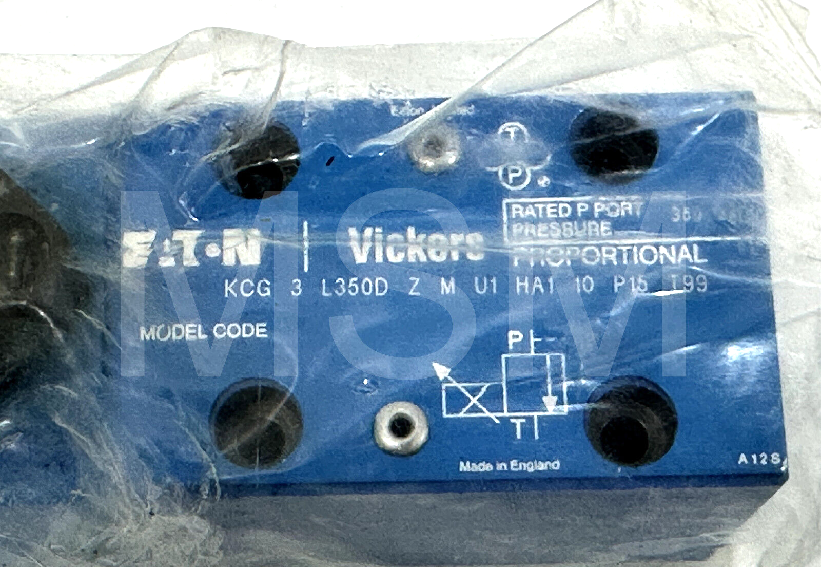 VICKERS KCG 3 L350D Z M U1 HA1 10 P15 199 Proportional Valve - Image 2