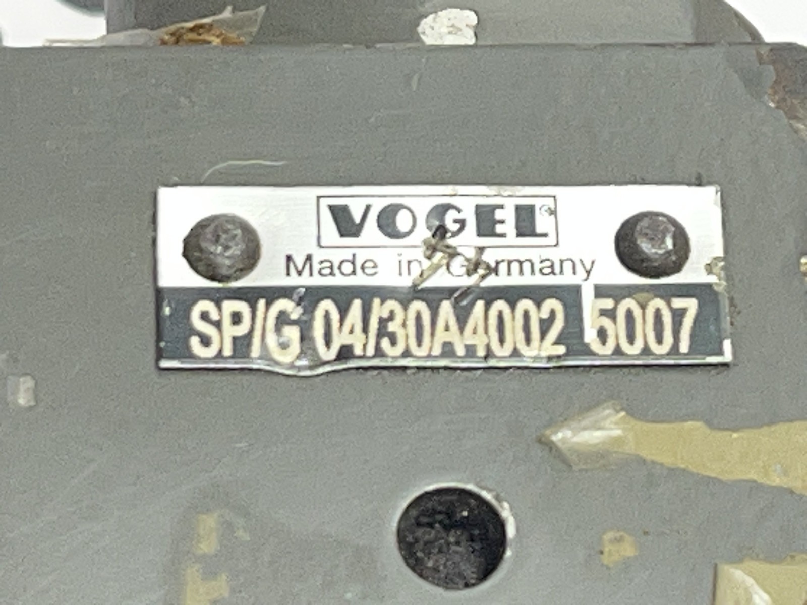 VOGEL SP/G 04/30A4002 5007 - Image 2