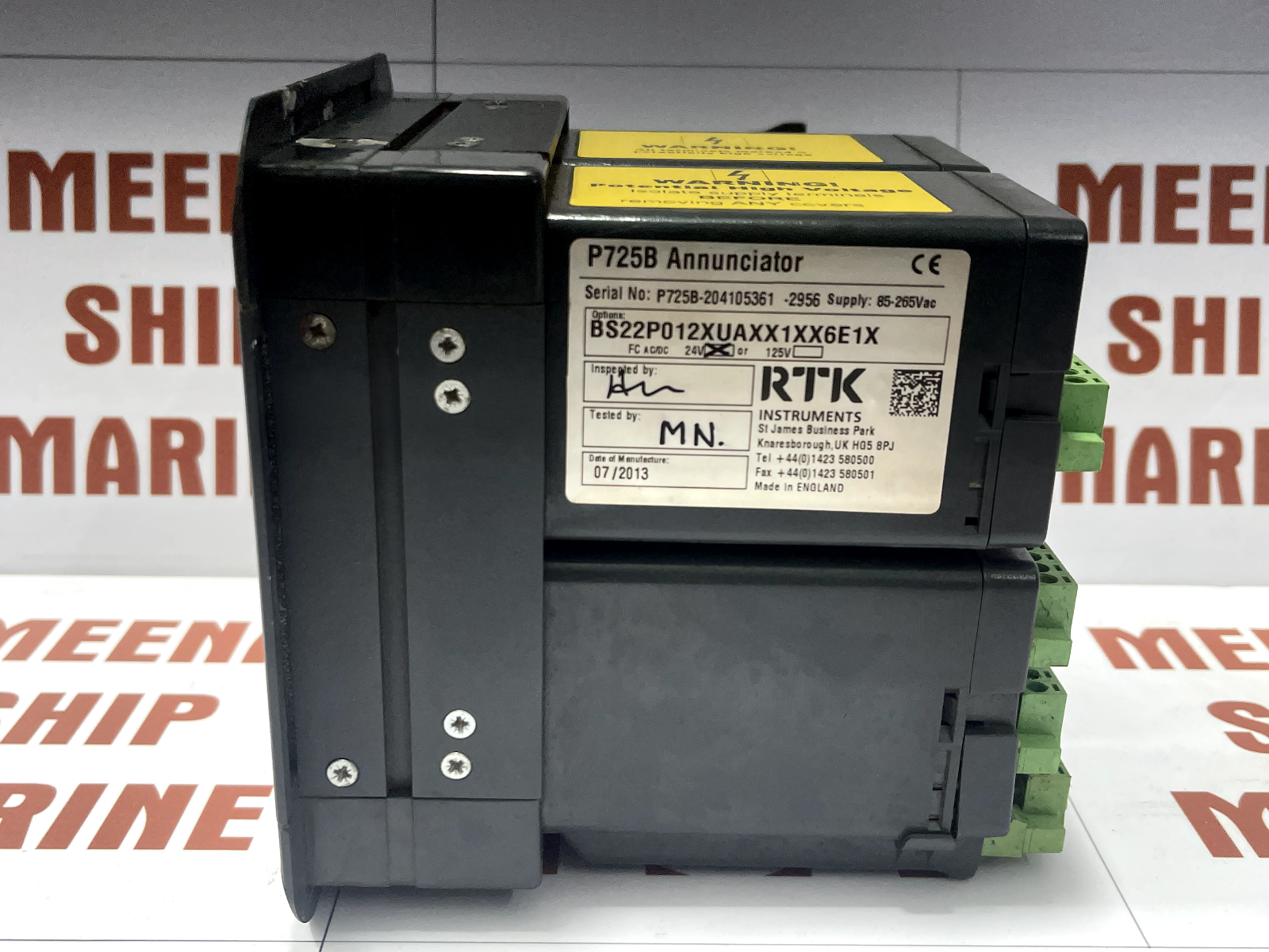 RTK Instruments P725B Annunciator BS22P012XUAXX1XX6E1X - Image 3