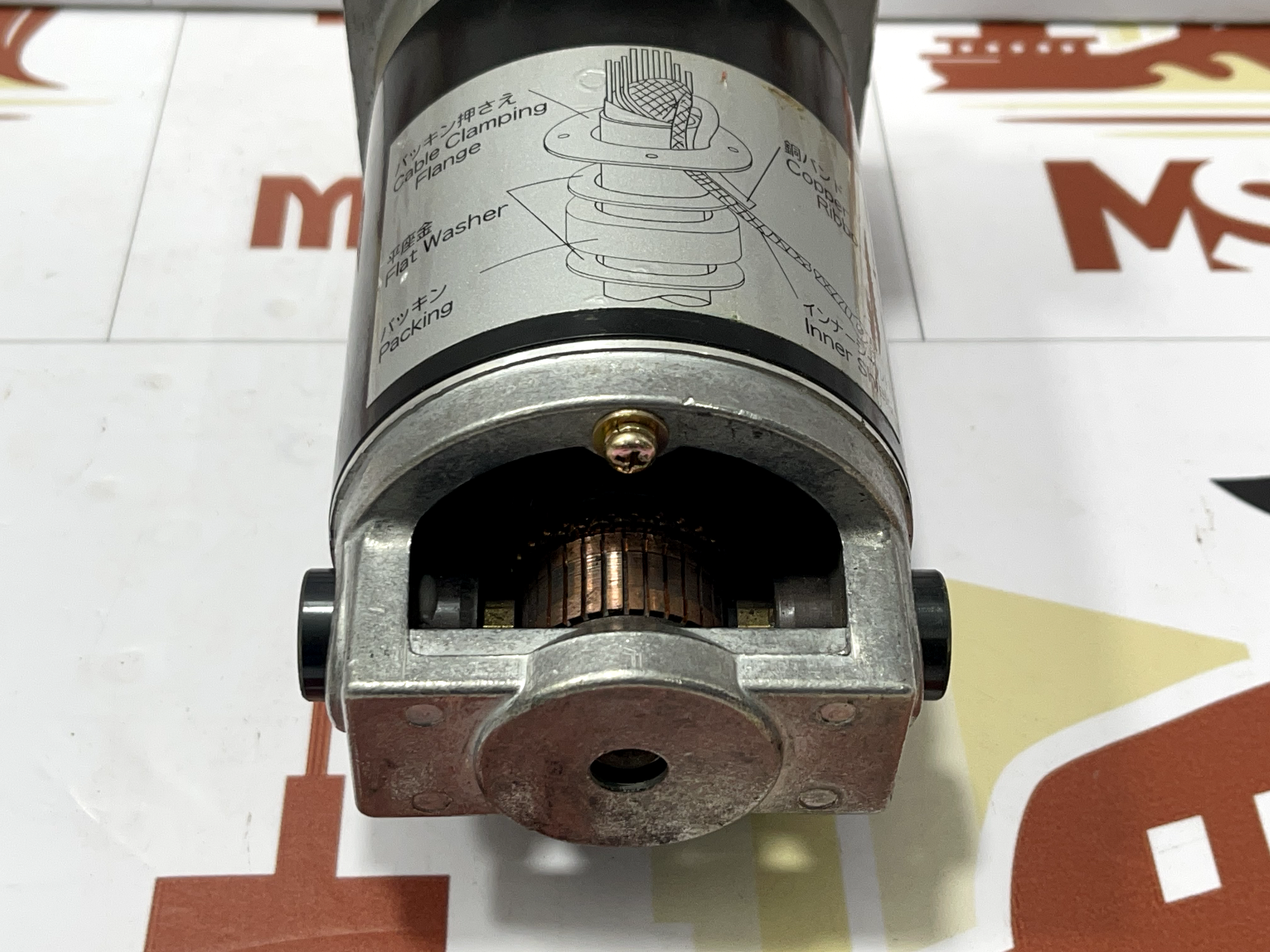 Sanyo denki d8g-516 dc geared motor - Image 3