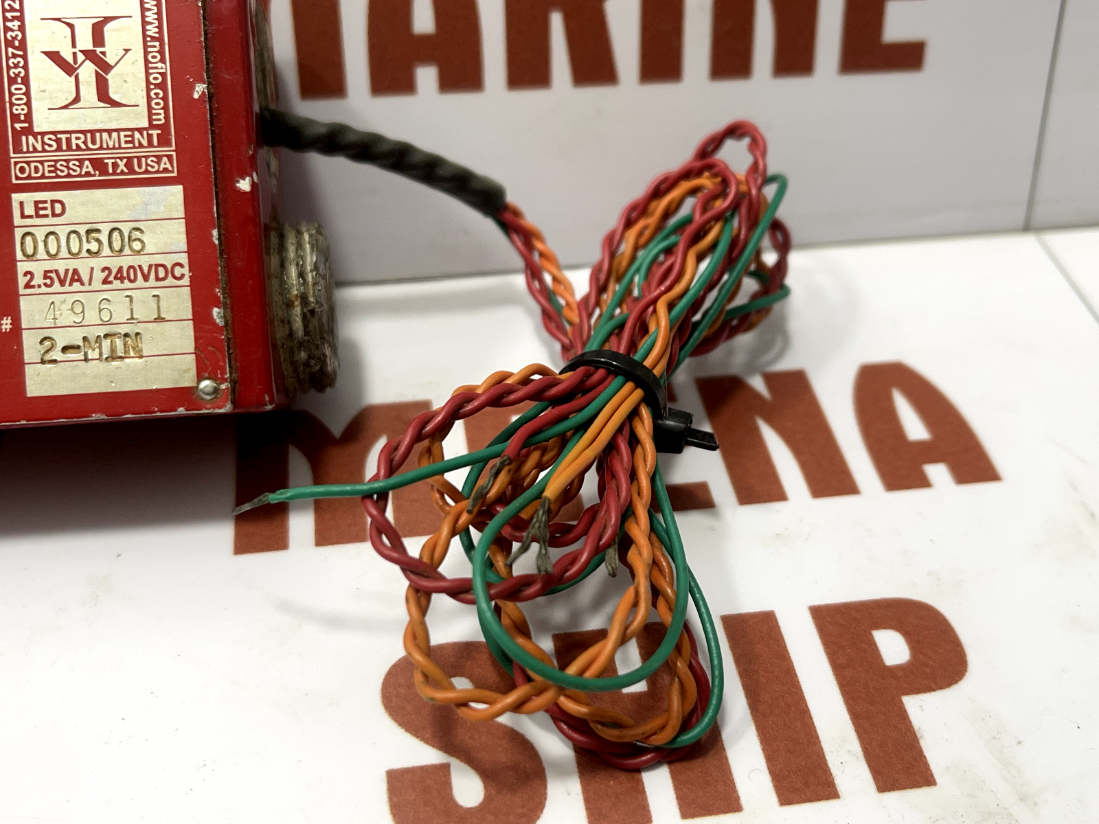 Whitlock 000506 LED Dnft Digital No Flow Timer 240v-dc - Image 3