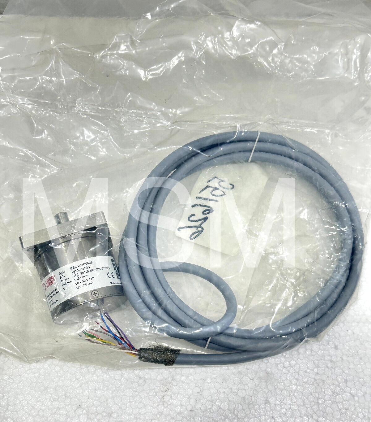 NEW LENORD+BAUER GEL 2010Y008 ENCODER 10-30 V DC TYP.50 mA - Image 3