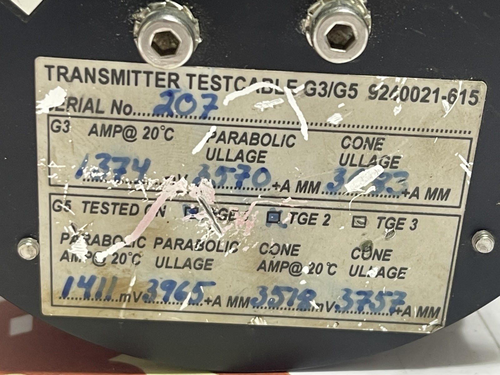 Saab Marine Electronics 9240021-615 Transmitter Test Cable - Image 3