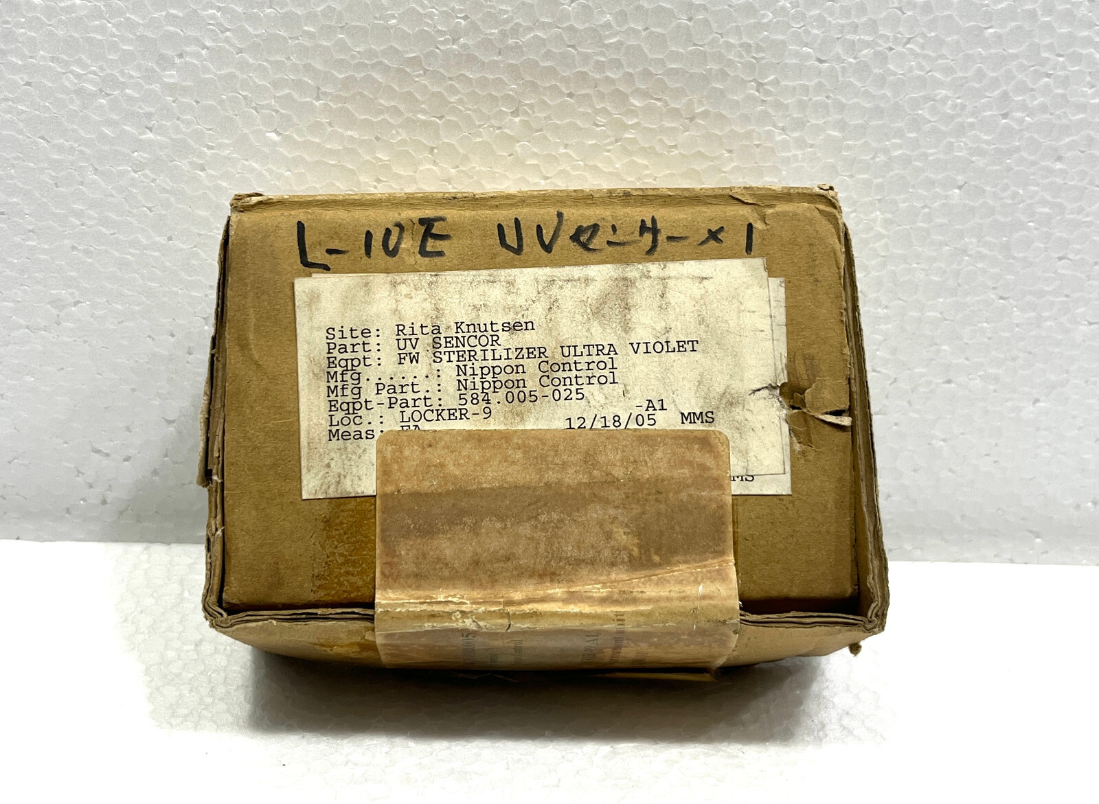 Nippon Controls FW Sterilizer UV Sensor - Image 4