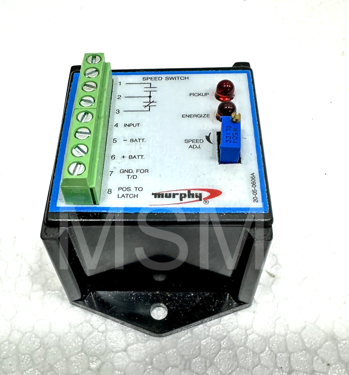 MURPHY SPEED SWITCH --- MODEL SS300-12 Part No - 20700166 - Image 4
