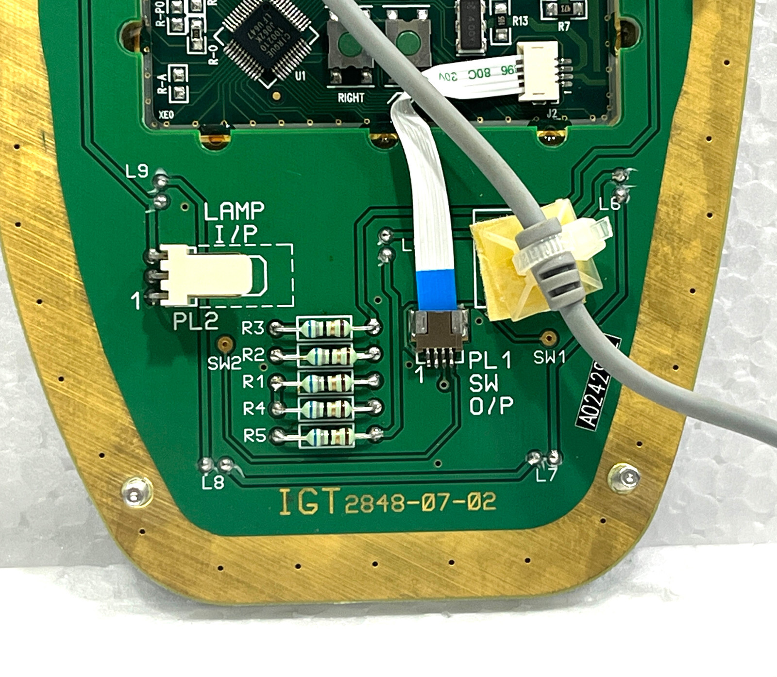Converteam IGT Panel PCB Card IGT 2848-07-02 - Image 4