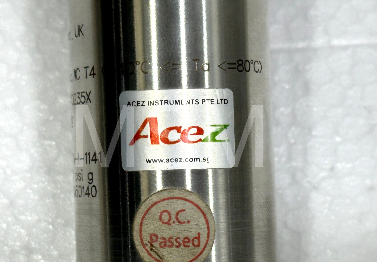 DRUCK PTX EX-0129 PRESSURE TRANSMITTER 30 PSI G - Image 4