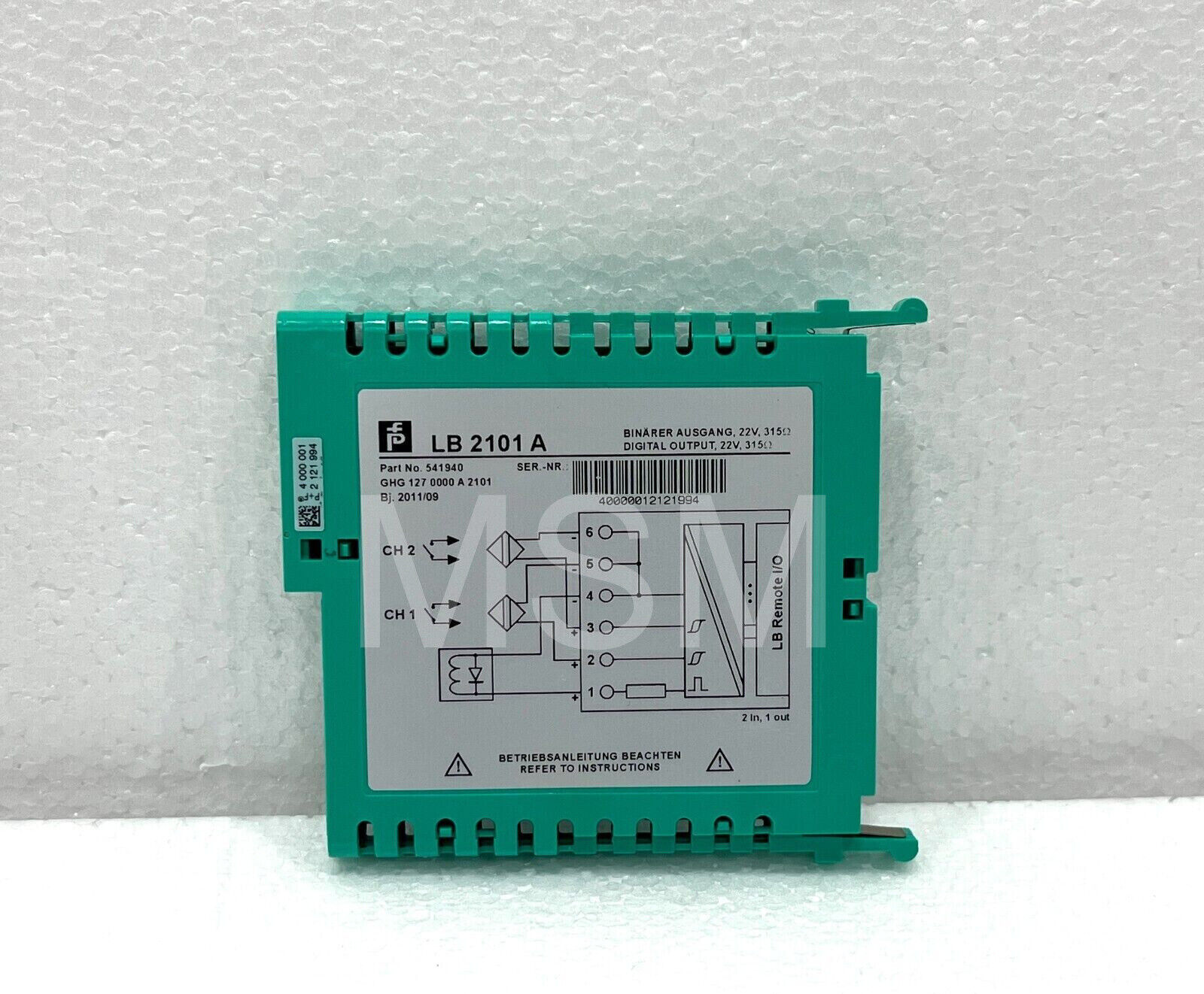 Pepperl+Fuch LB2101A Digital Output - 541940 - Image 4