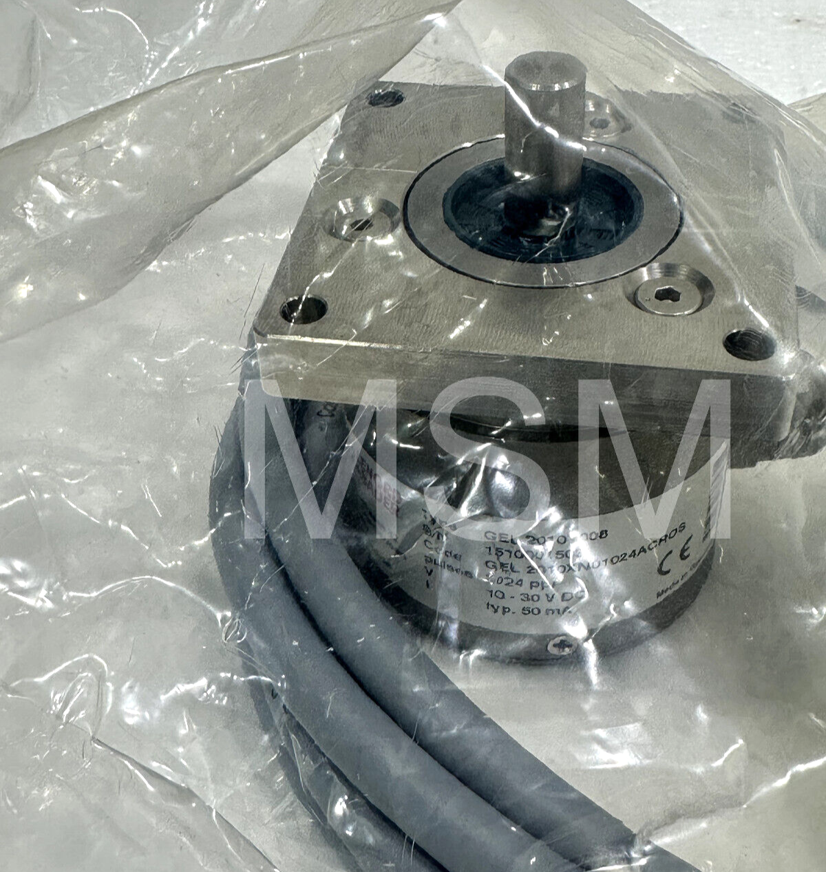 NEW LENORD+BAUER GEL 2010Y008 ENCODER 10-30 V DC TYP.50 mA - Image 5