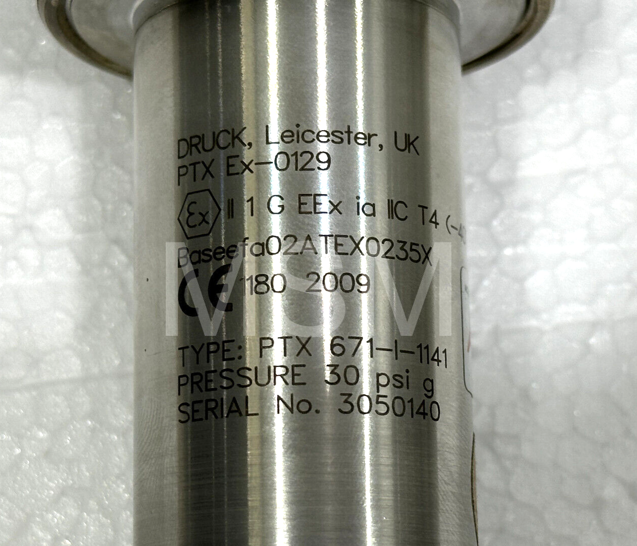 DRUCK PTX EX-0129 PRESSURE TRANSMITTER 30 PSI G - Image 5