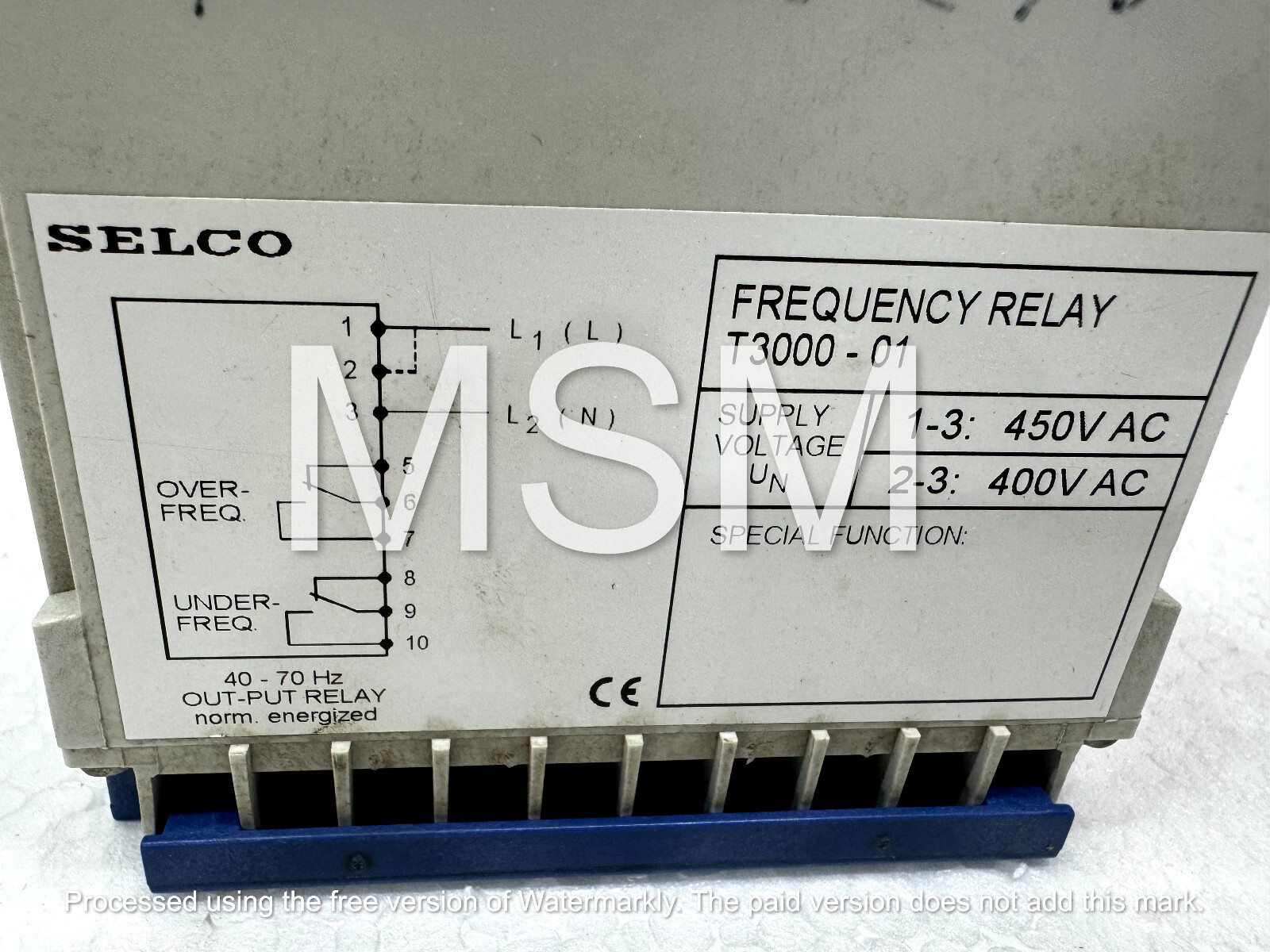 Selco T3000 Frequency Unit T3000.0020 - Image 5