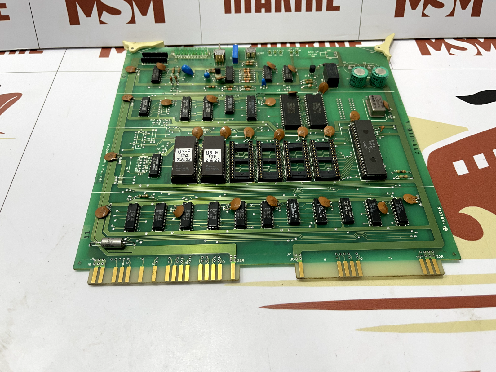 Terasaki EMW-1101A / EMW - 1101 A CPU Ram & Rom Module K/834/5-001C - Image 6