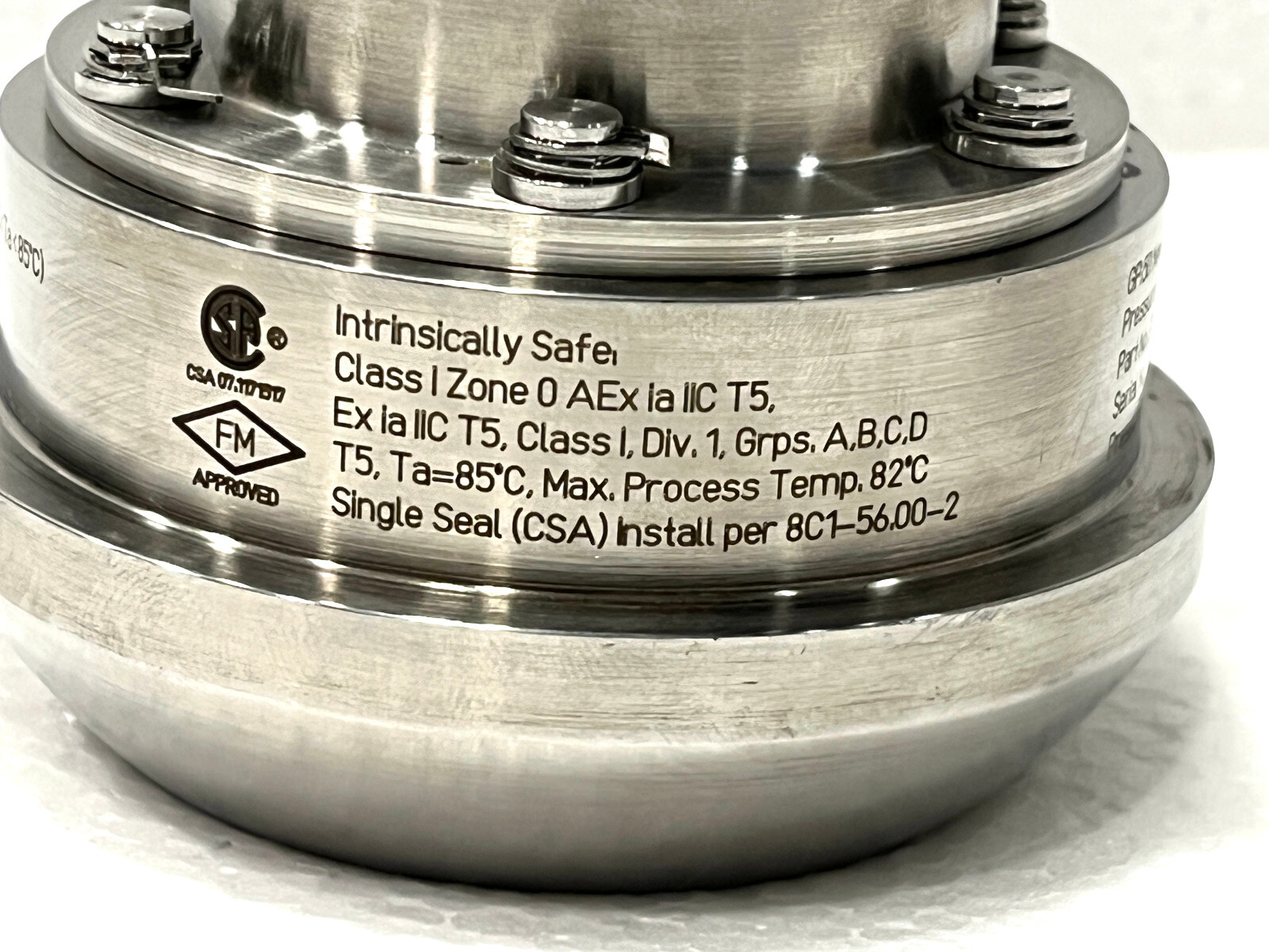 GP:50 370GIGRZ-A168 Pressure Transducer Intrinsically Safe 10,000 Psi - Image 6