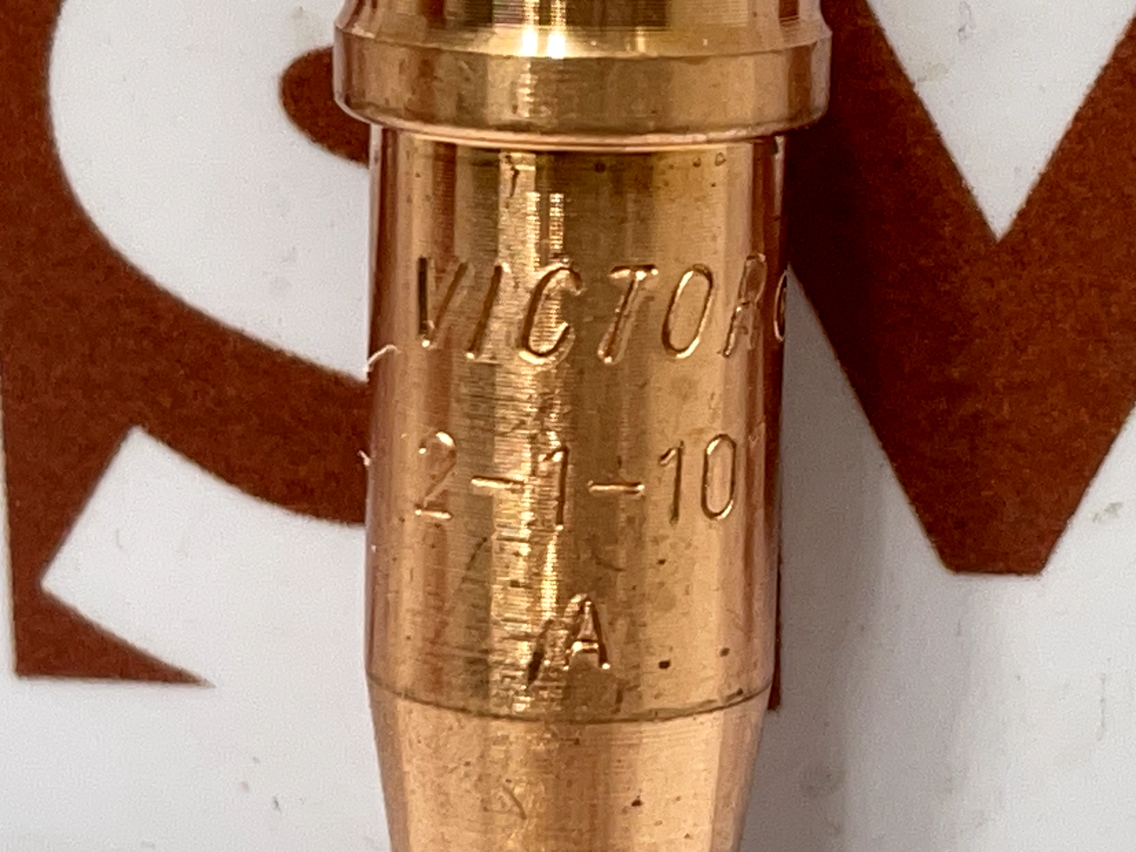 VICTOR 2-1-101 ACETYLENE CUTTING TORCH TIP. - Image 7