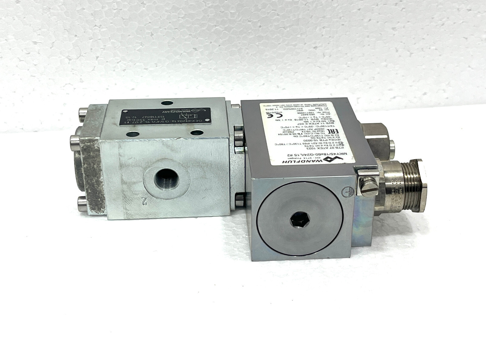 WANDFLUH GEXd32061a - G1/4"/ L 15 - Z177 Solenoid Operated Poppet Valve - Image 7