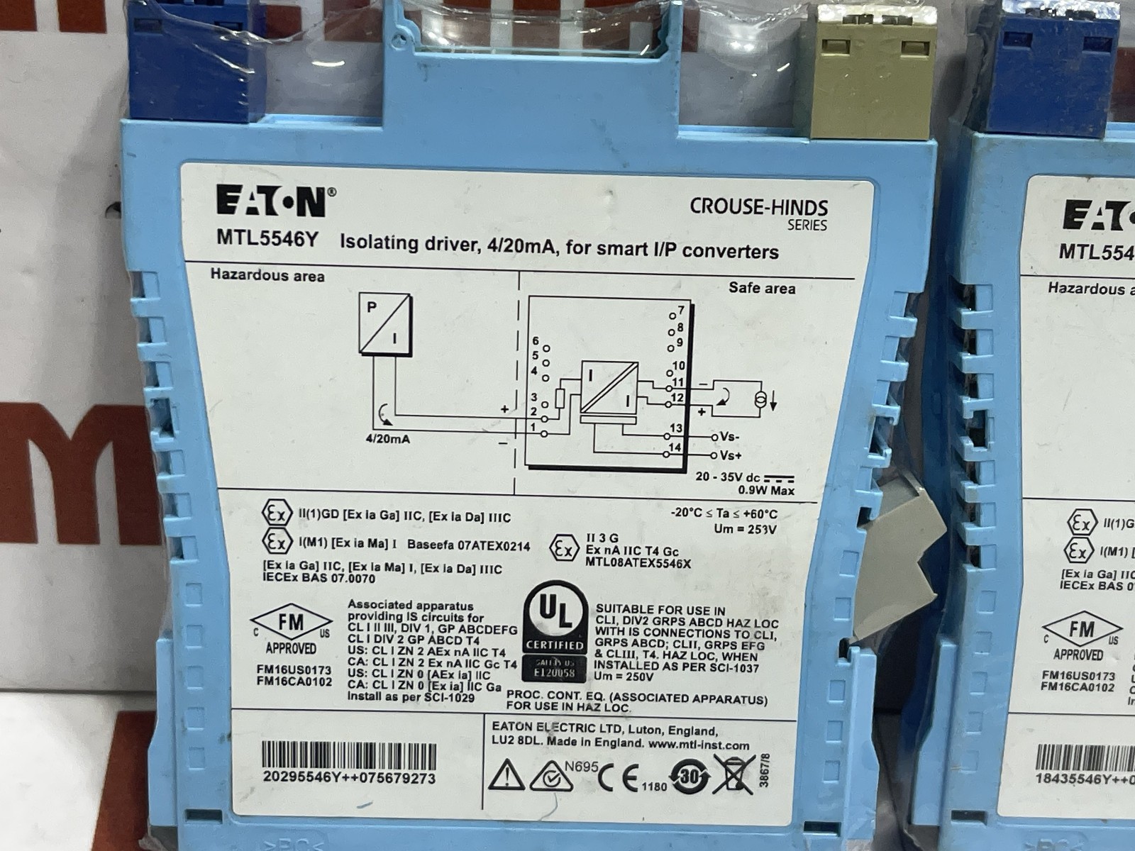 EATON MTL 5546Y Switch/ Proximity Detector Interface - Image 7