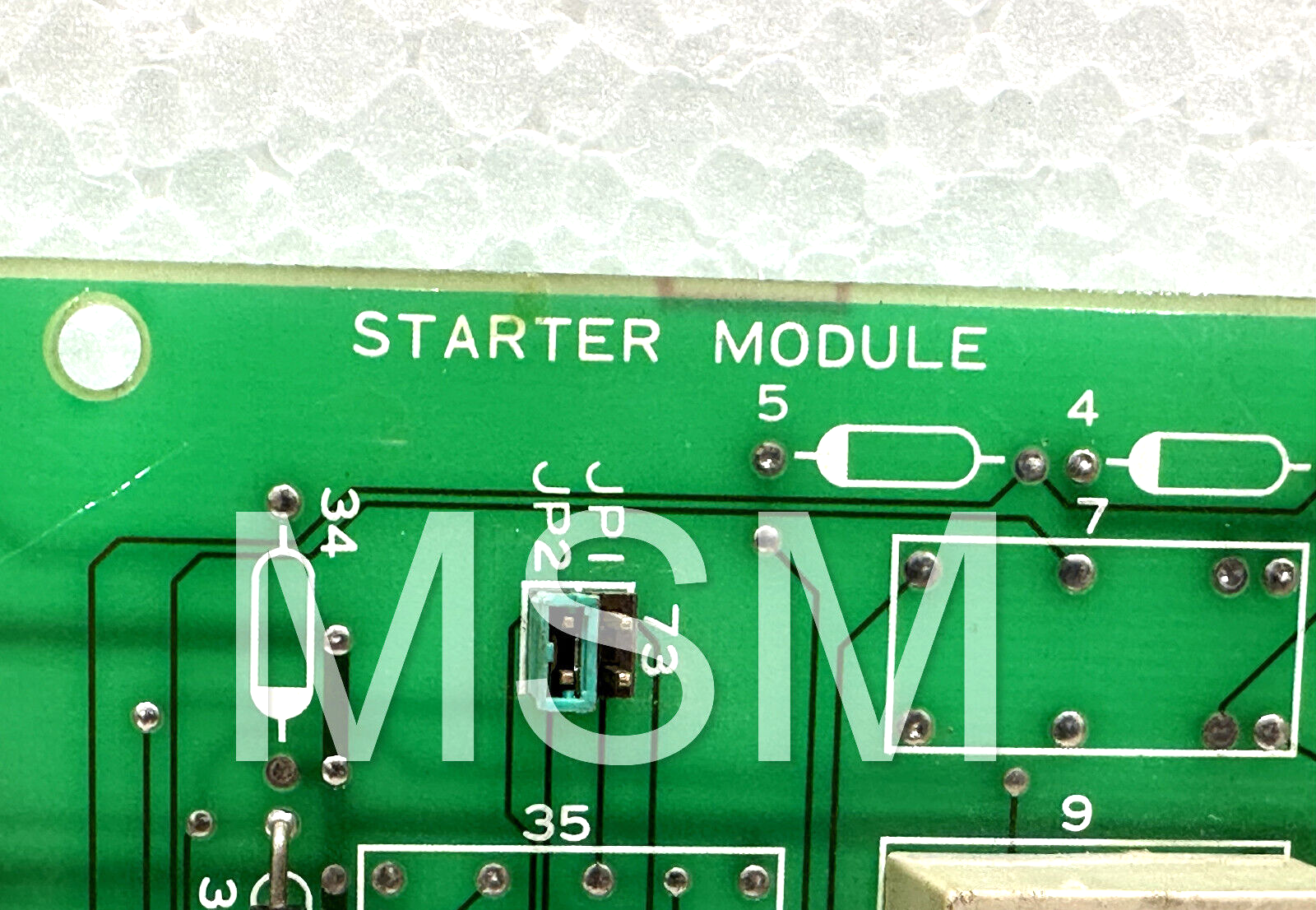 TERASAKI ESM-103 B STARTER MODULE PCB CARD K/87Z/4/001B - Image 5