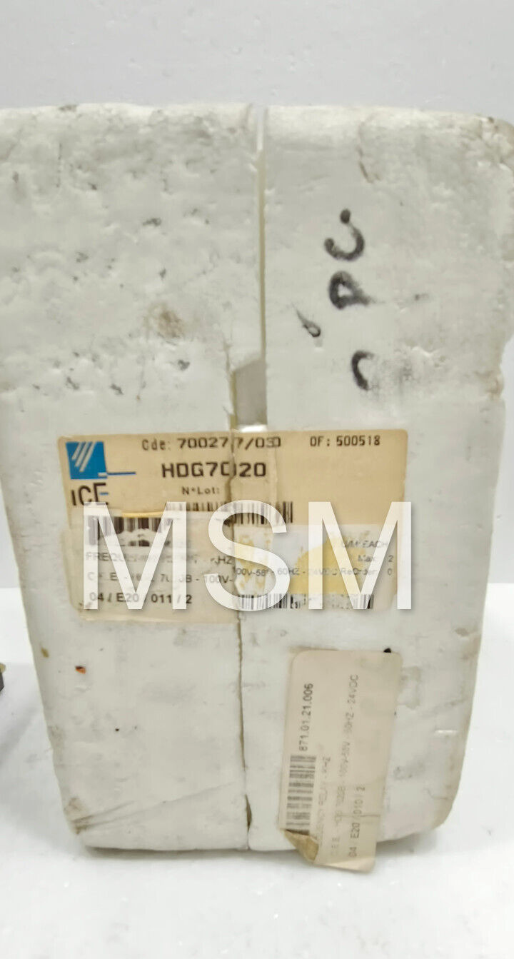 ABB HDG7020 FREQUENCY RELAY HDG 7020 Sch: 9887 B - Image 8