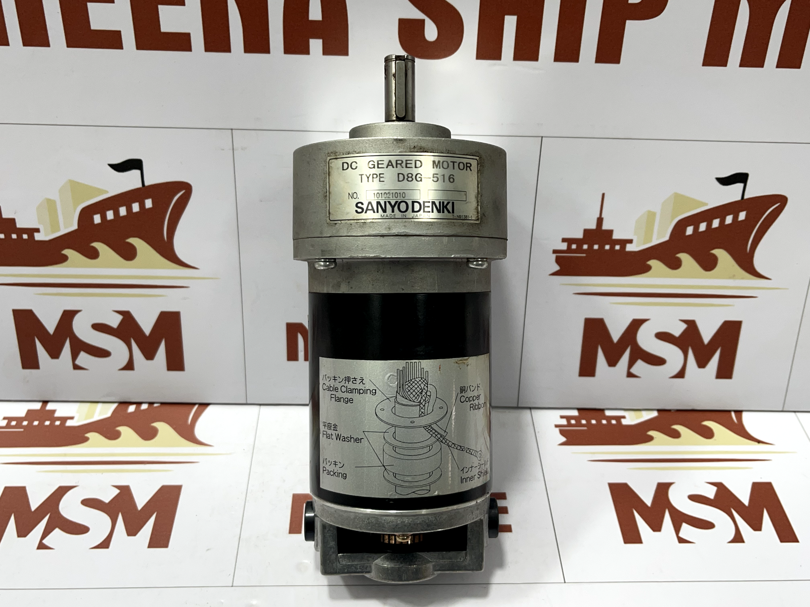 Sanyo denki d8g-516 dc geared motor - Image 8