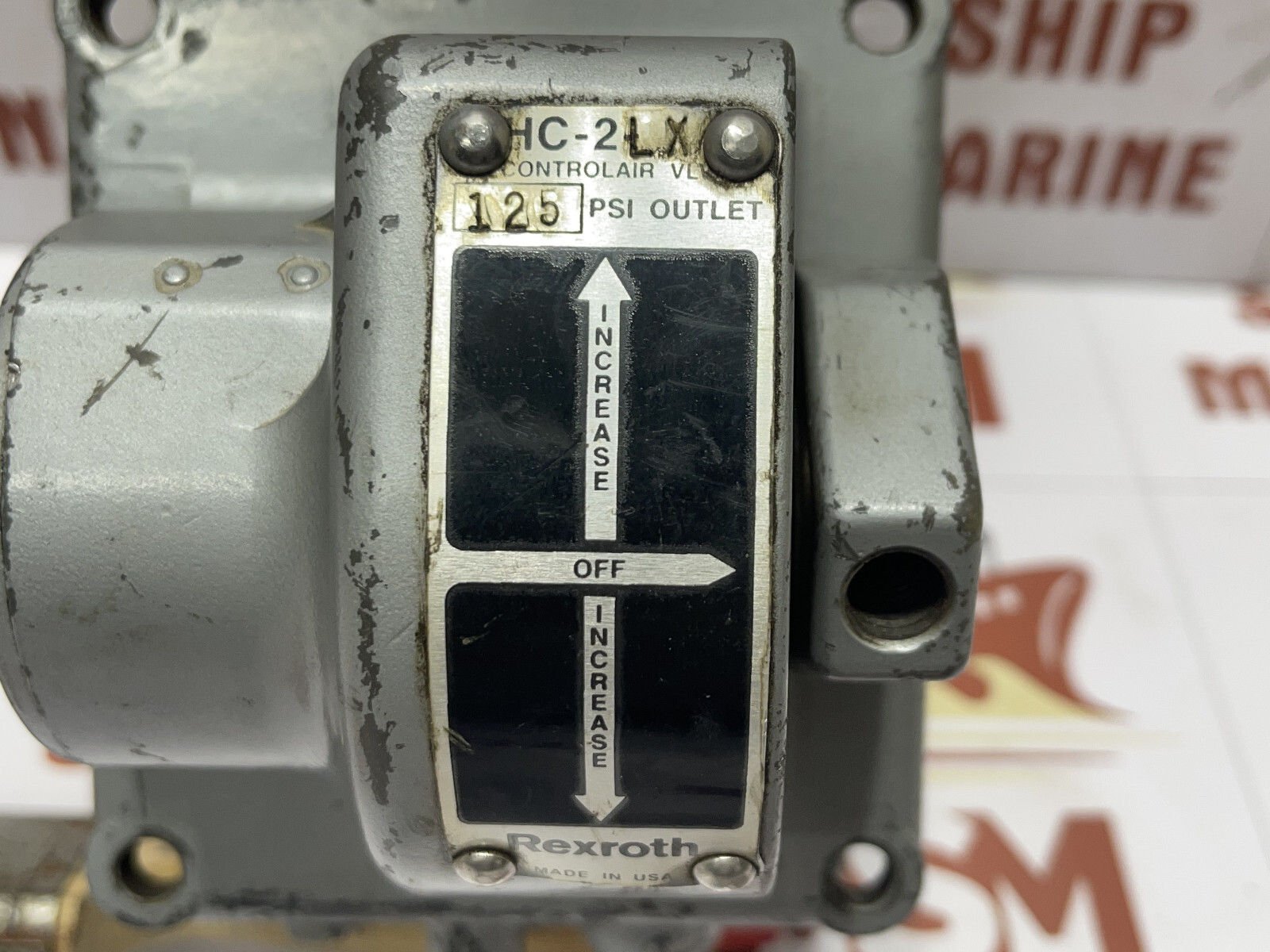 REXROTH HC-2-LX CONTROL AIR LEVER OPERATED VALVE 200 PSI R431003826 - Image 8