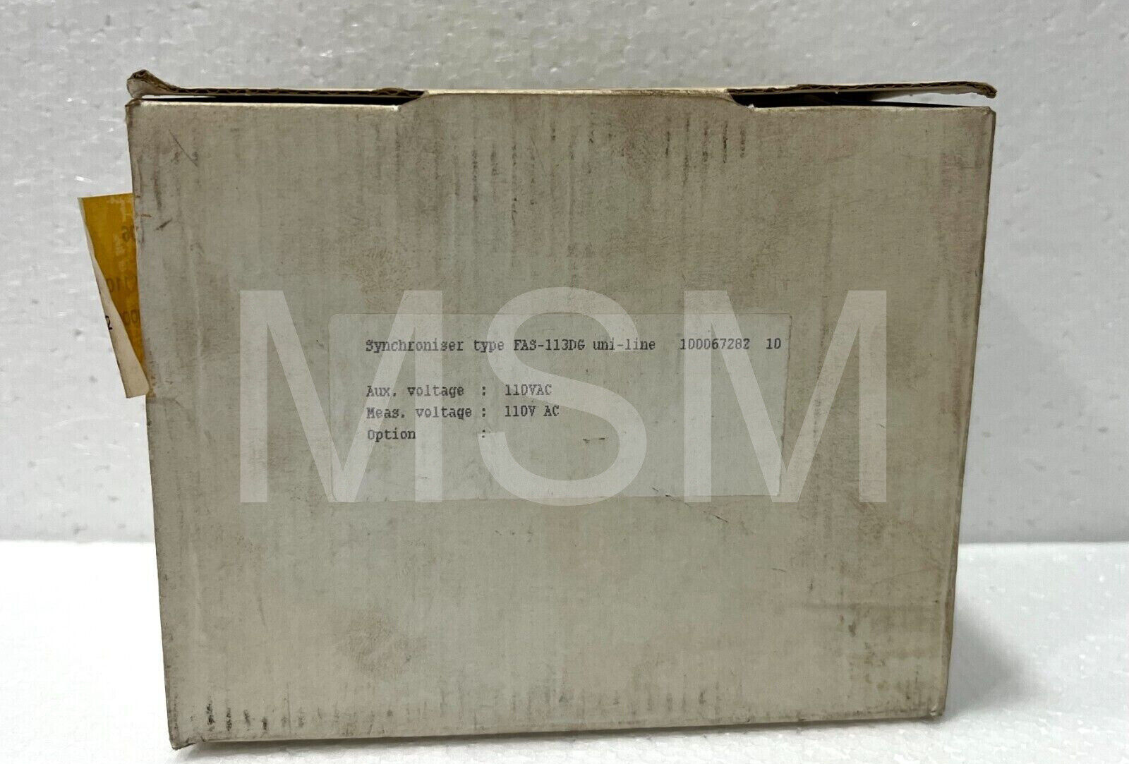 Deif FAS-113DG Generator Set Synchronizer Relay 110VAC - Image 8