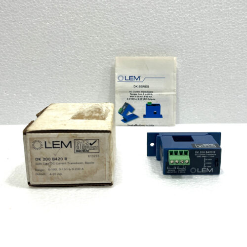 LEM DK 200 B420 B Split Core Current Transducer