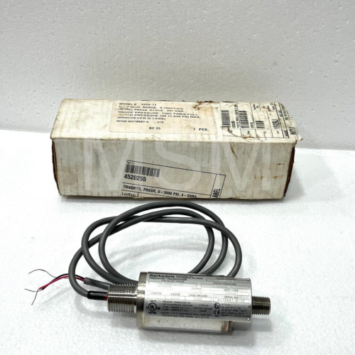 Barksdale 425X-13 ATEX Pressure Transducer 0-3000 psi 4~20mA