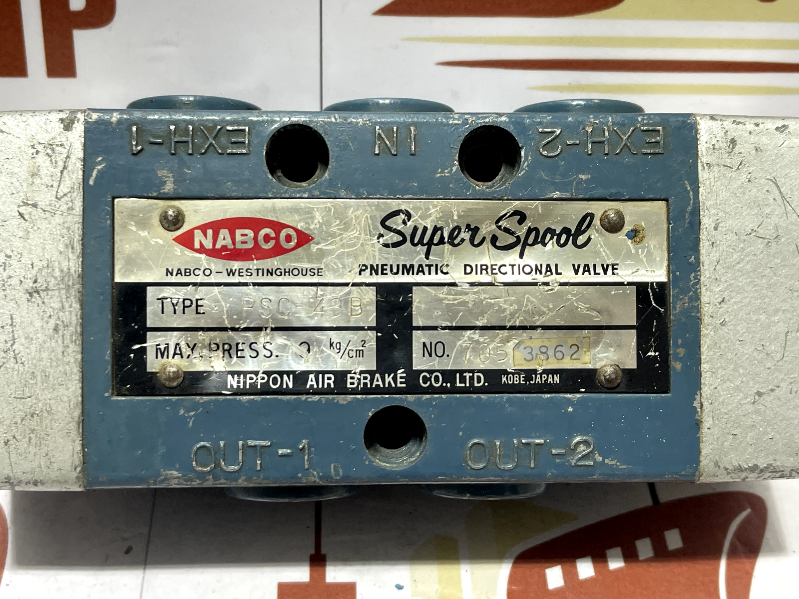 Nabco PSC-43B Pneumatic Directional Valve