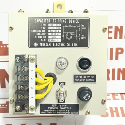 Terasaki 0QB -110 Capacitor Tripping Device AC100 120V