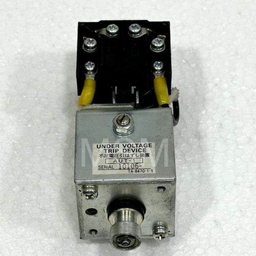 Under Voltage Trip Device – AUT-1 Sr.No.10106 – TA-8470-1-1