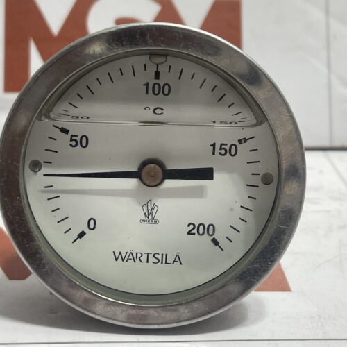 WARTSILA 0-200°C HORIZONTAL THERMOMETER