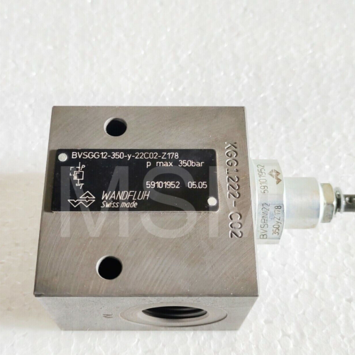 Wandfluh KGG1222-C02 Relief Valve BVSGG12-350-Y-22C02-Z178