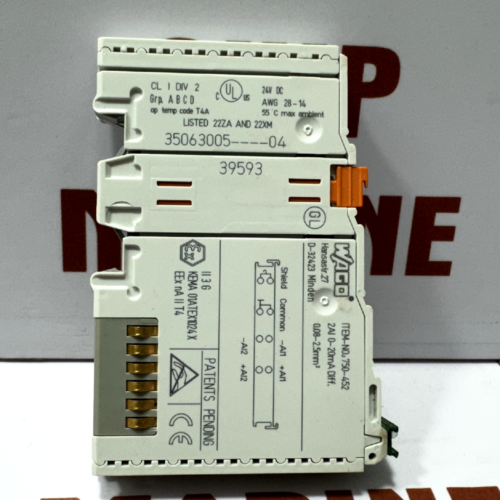 WAGO 750-452 2AI 0-20mA Diff. 0.08-2.5 mm2