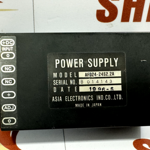 ASIA ELECTRONICS POWER SUPPLY AFD24-24S2.2AC