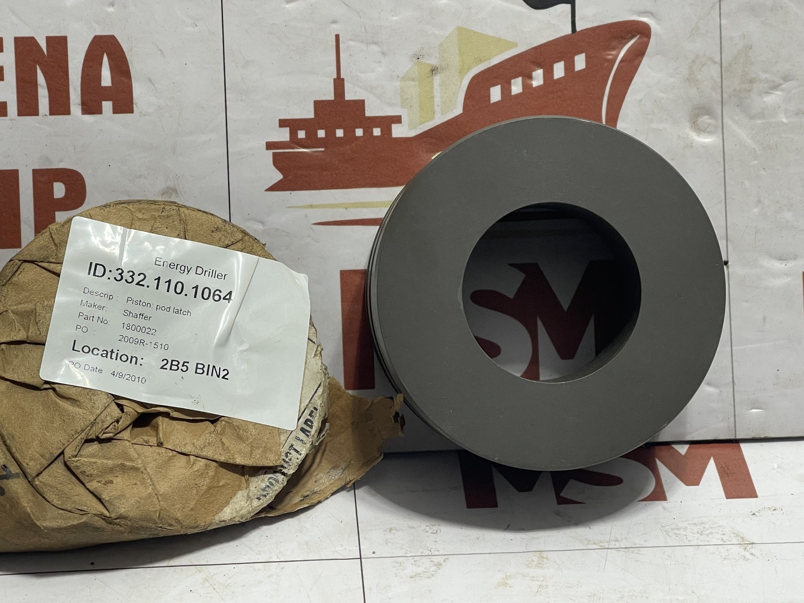 Energy 1800022 piston pod latch shaffer