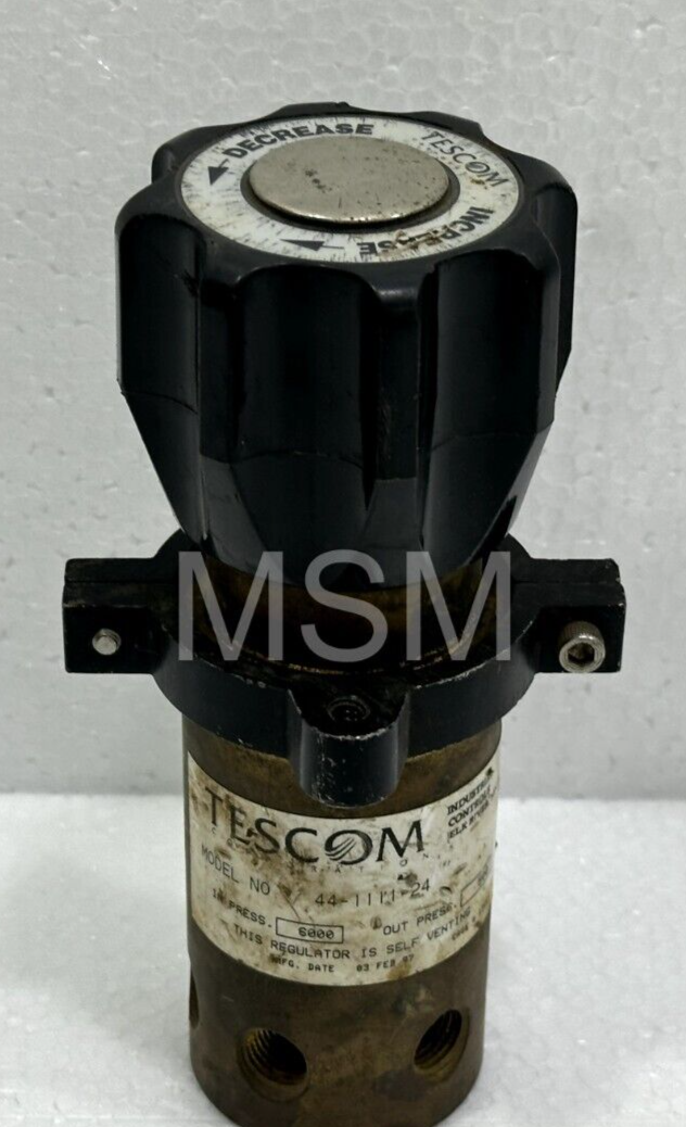 TESCOM 44-1111-24 Enter 6000-500psi output
