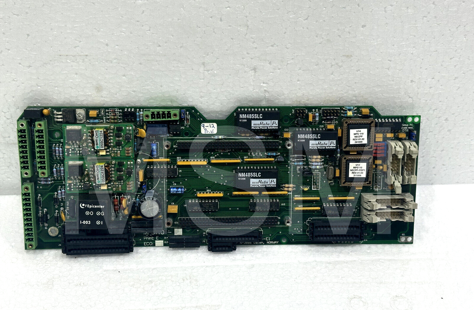 SCANA MAR-EL N-3886 DALEN CONTROLLER PCB MPS110