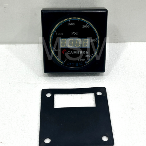 CAMERON CONTROLS OTEK DIGITAL AMMETER 0 TO 3300 PSI