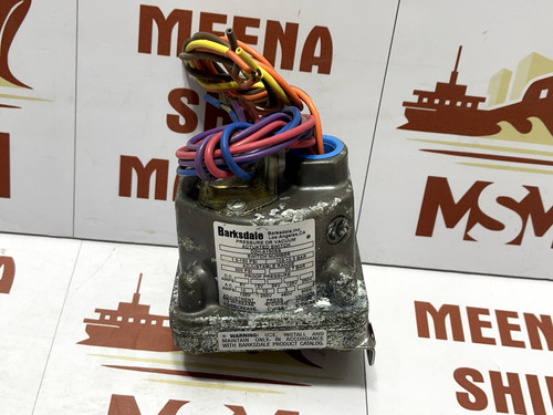 Barksdale D2H-A150SS Pressure Or Vacuum Actuated Switch