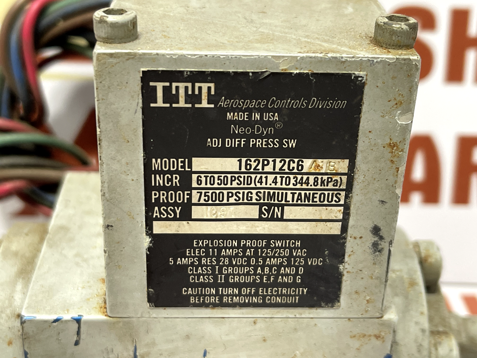 ITT AEROSACE CONTROL DIVISION