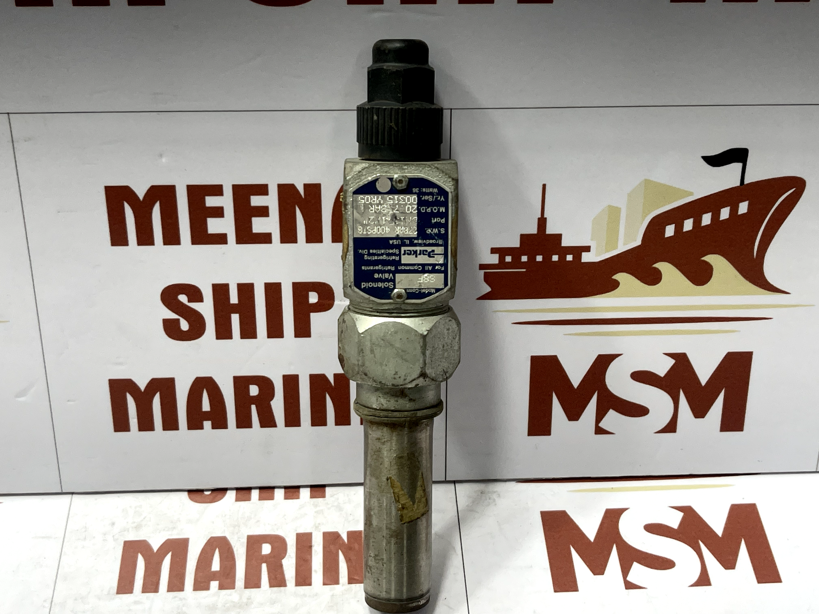 PARKER S8F solenoid valve ½" port DN13 -20.7 BAR