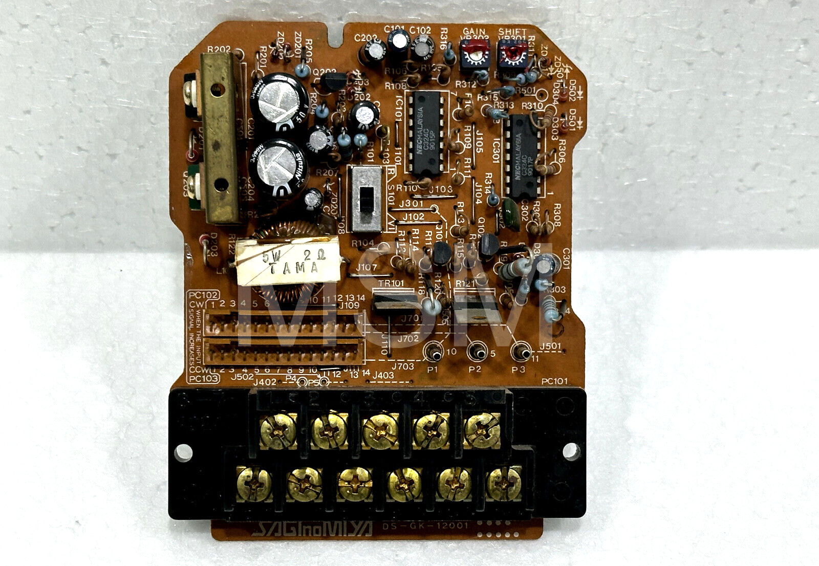 Saginomiya DS-GK-12001 Pcb