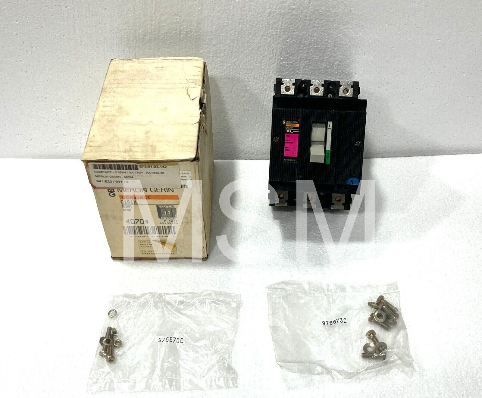 Merlin Gerin Compacto C161H-L Disyuntor SA80