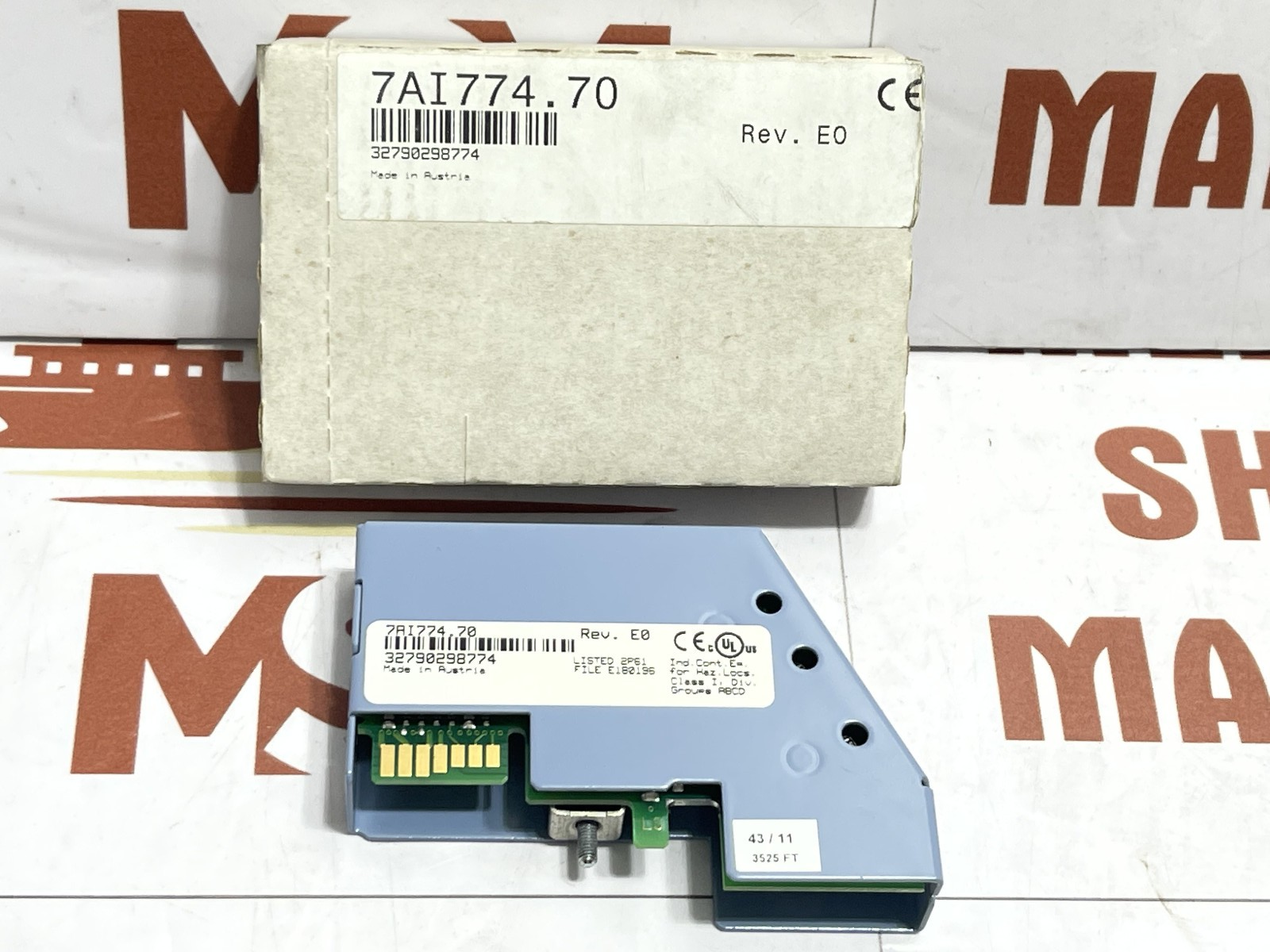 B&R 7AI774.70 ANALOG INPUT MODULE