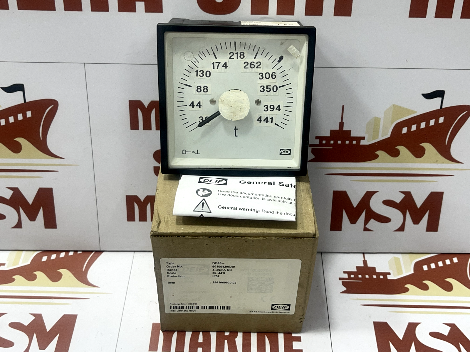 Deif dq96-c panel meter 30..441t