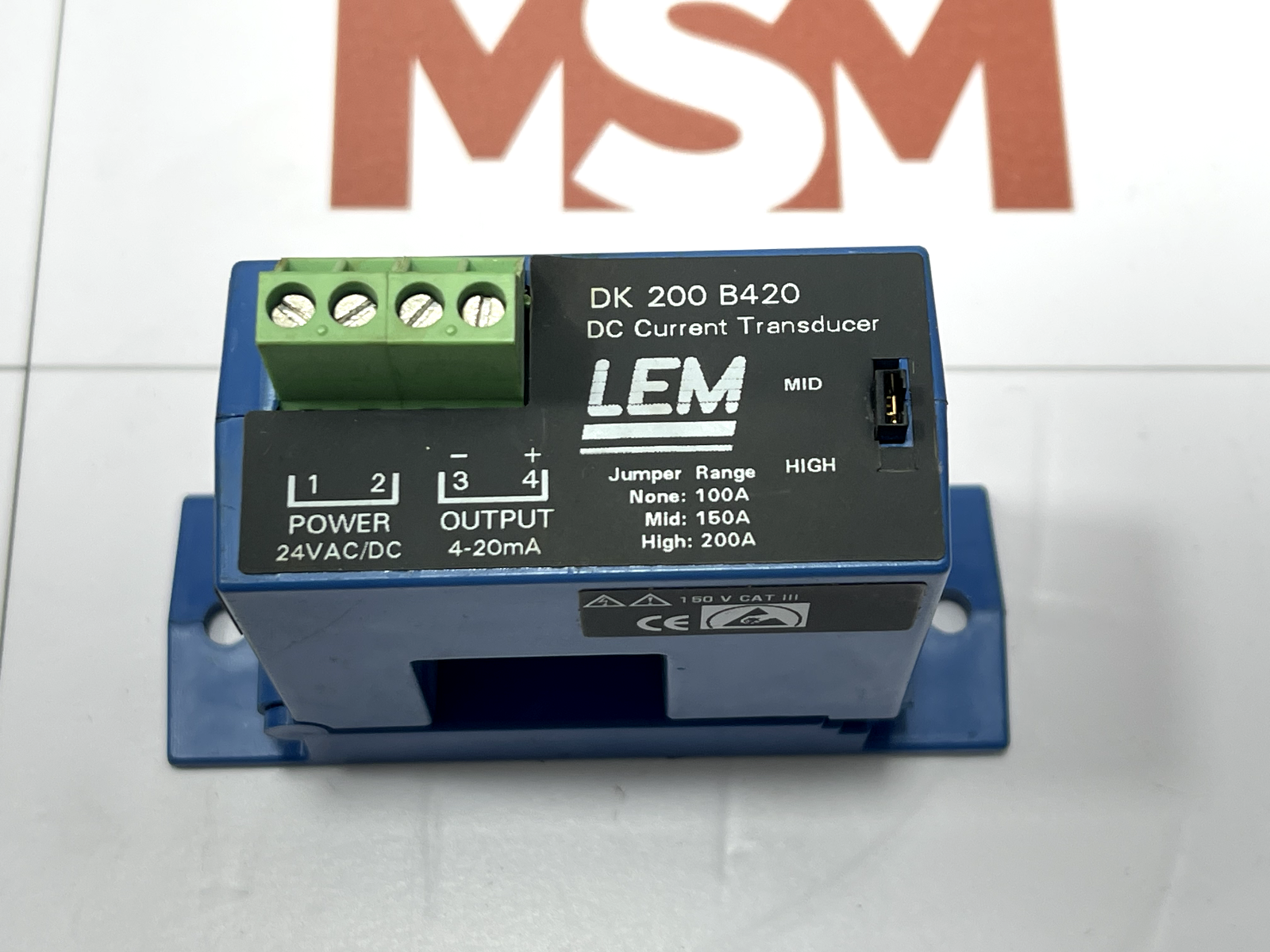 LEM DK 200 B420 Split Core Current Transducer