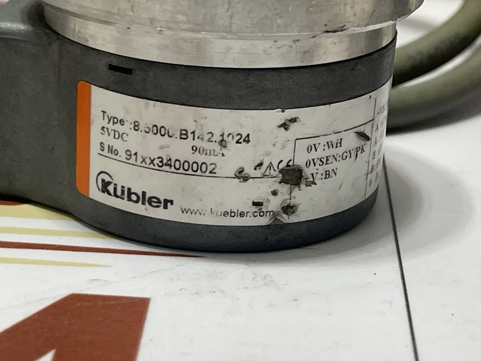 Kubler T8.5000.B142.1024 Encoder Incremental - Image 2