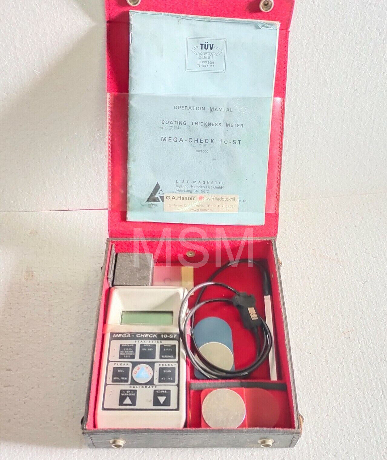 MEGA-CHECK 10-ST COATING THICKNESS METER - Image 2
