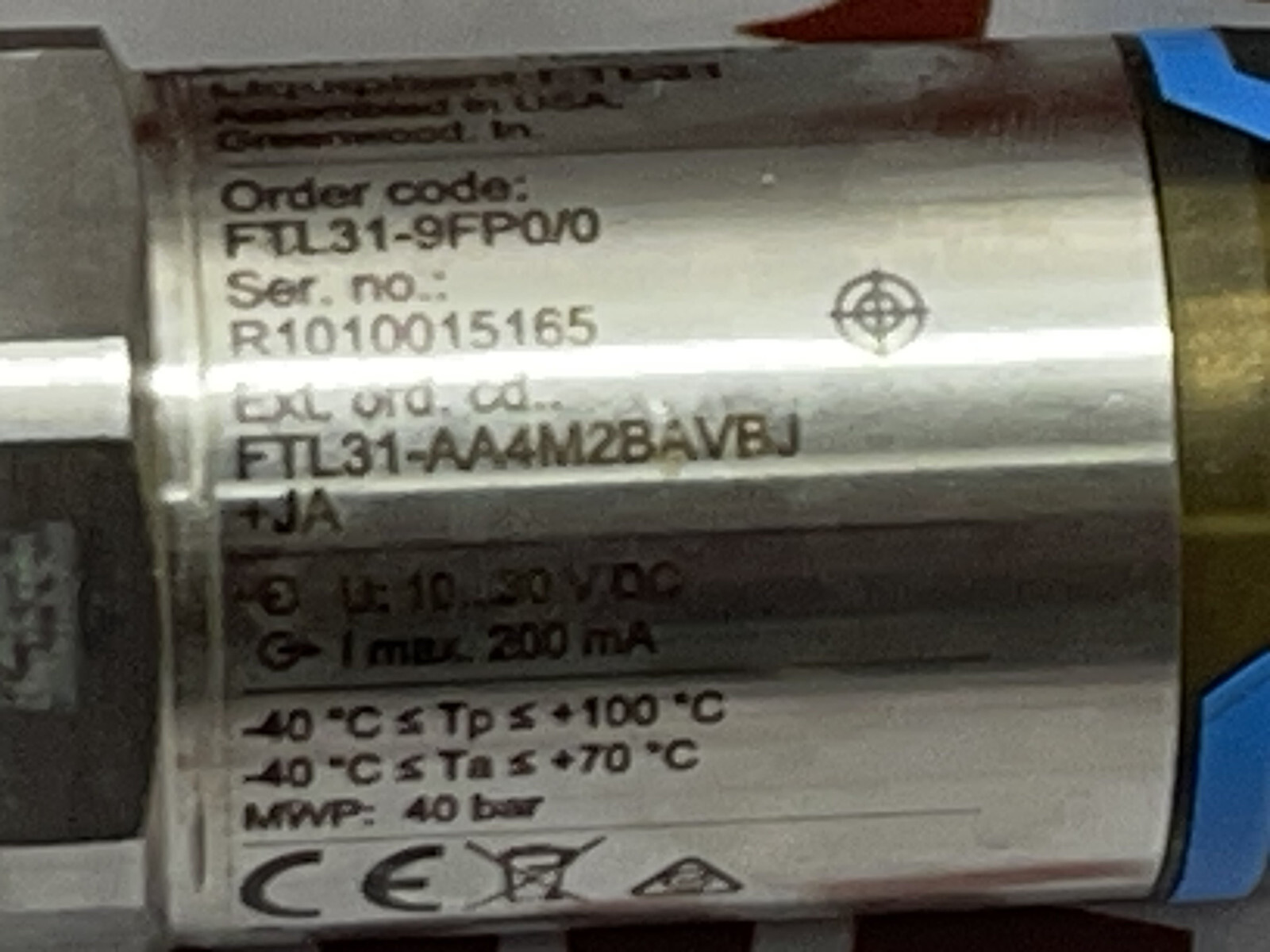 ENDRESS+HAUSER FTL31-9FP0/0 POINT LEVEL SWITCH LIQUIPHANT FTL31 - Image 4