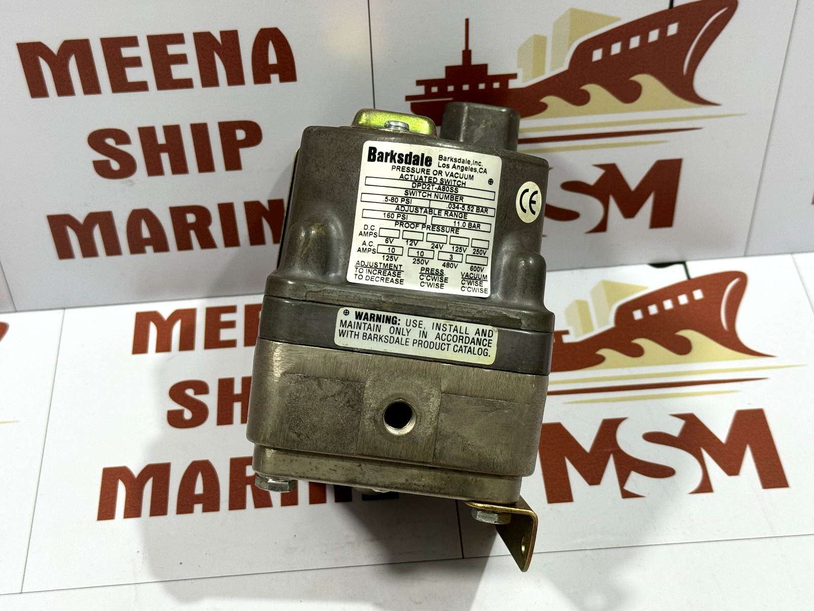 Barksdale DPD2T-A80SS Pressure Switch 5-80 Psi - Image 3